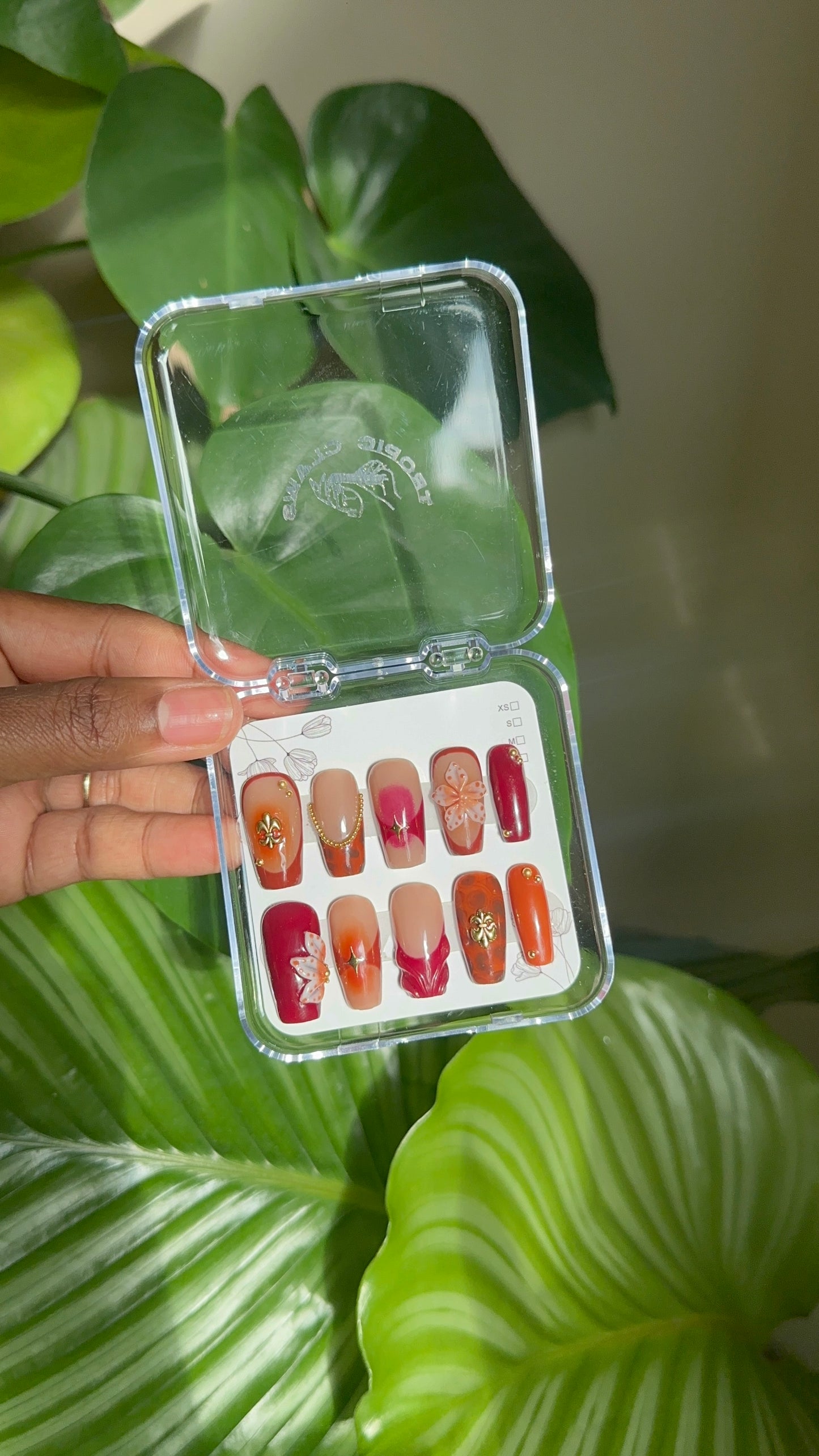 Leaves Changing - Custom Press On Nails