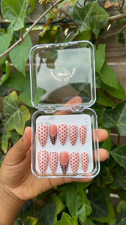 Polka Dot - Custom Press On Nails