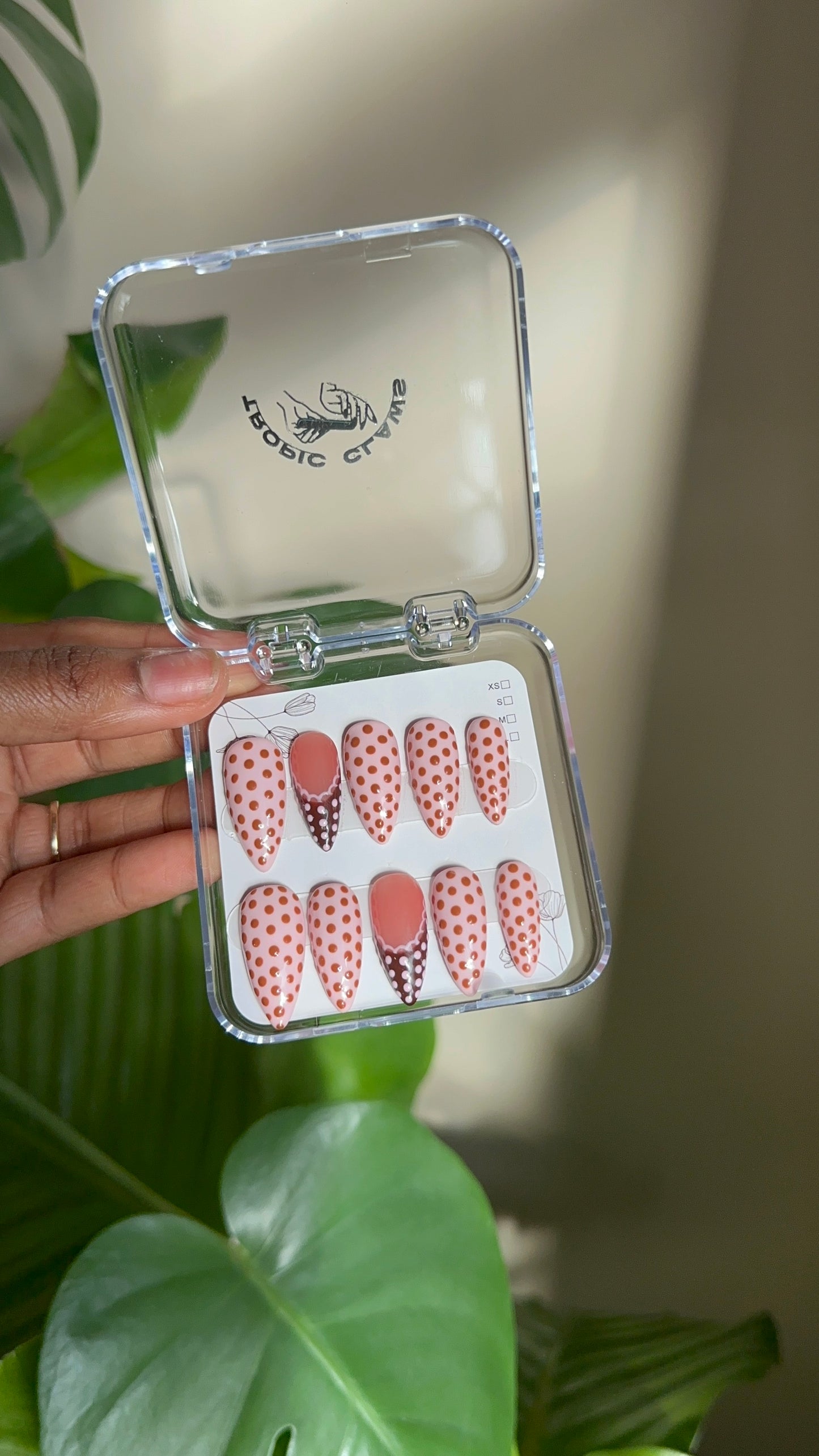 Polka Dot - Custom Press On Nails