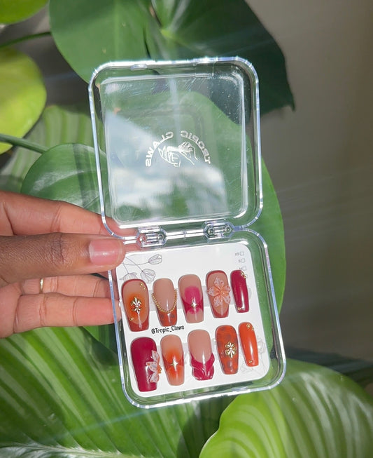 Leaves Changing - Custom Press On Nails